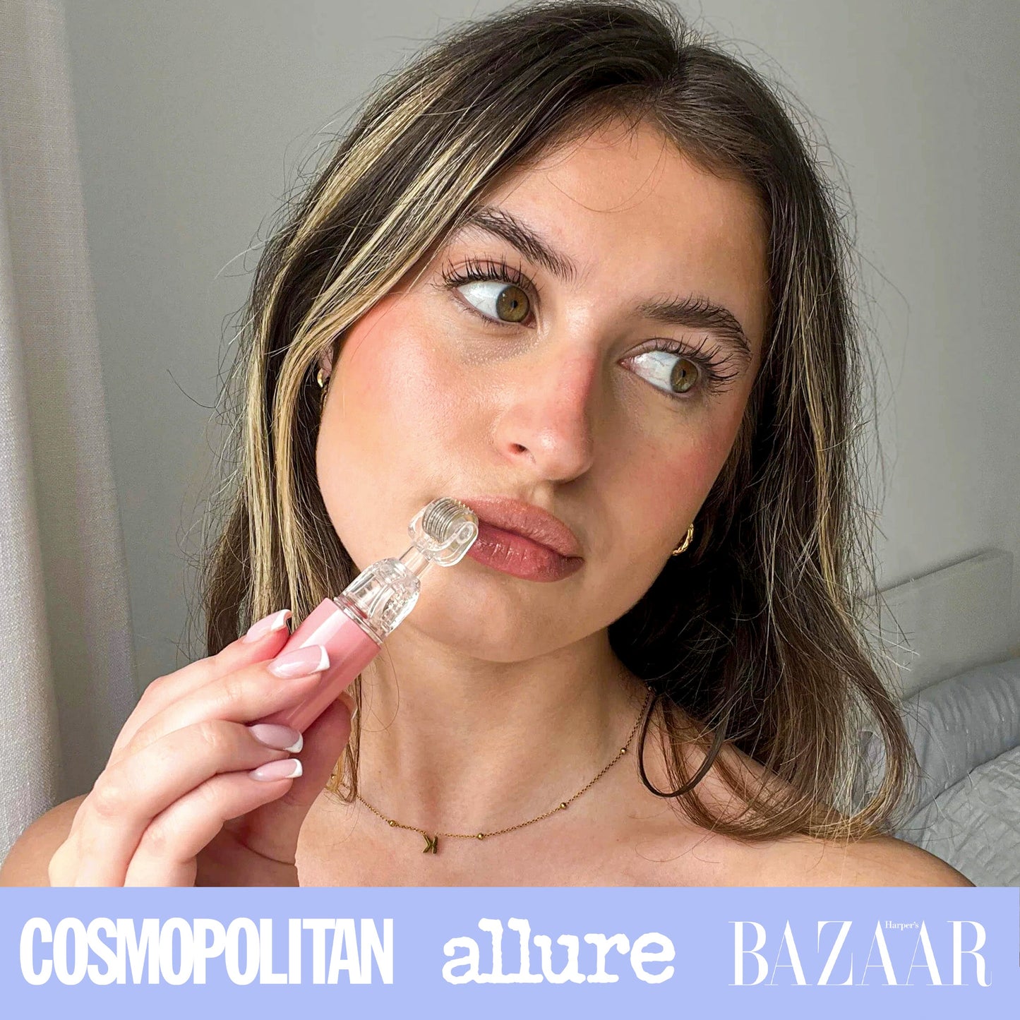 Kiss Me Kit-Lip Roller + Plumping Serum