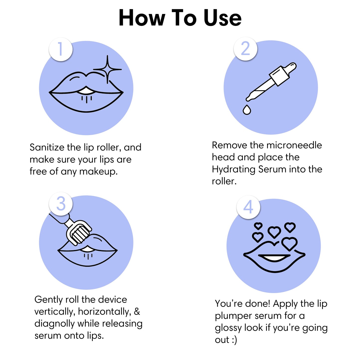 Kiss Me Kit-Lip Roller + Plumping Serum