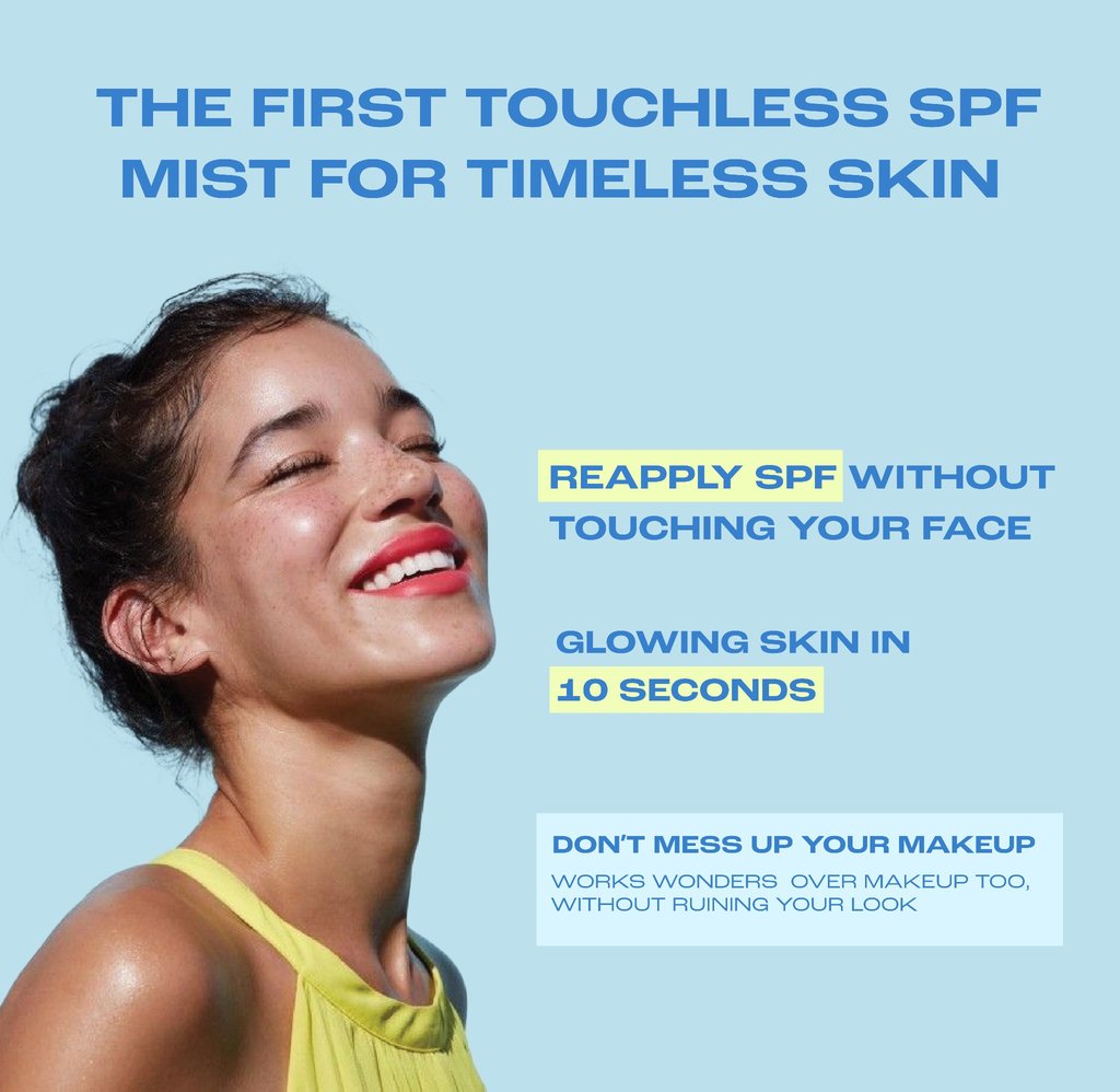 SPF 50 Rose Water Sun Mist + Vitamin C & E