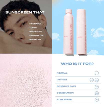 SPF 50 Rosewater Mist + Vitamin C