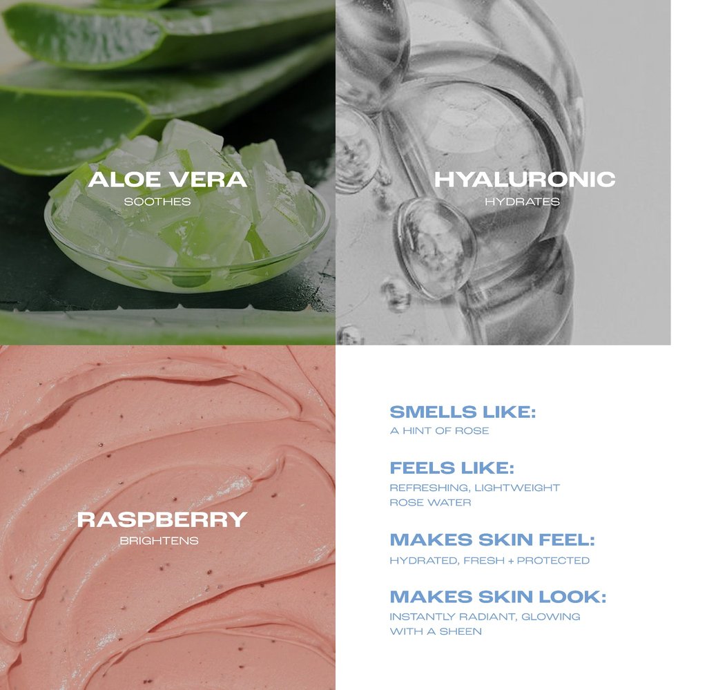 SPF 50 Rose Water Sun Mist + Vitamin C & E